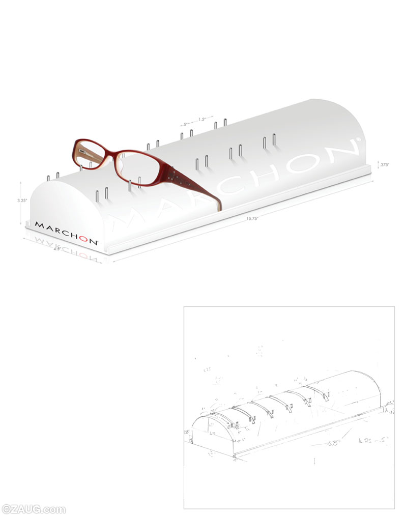 Marchon counter display