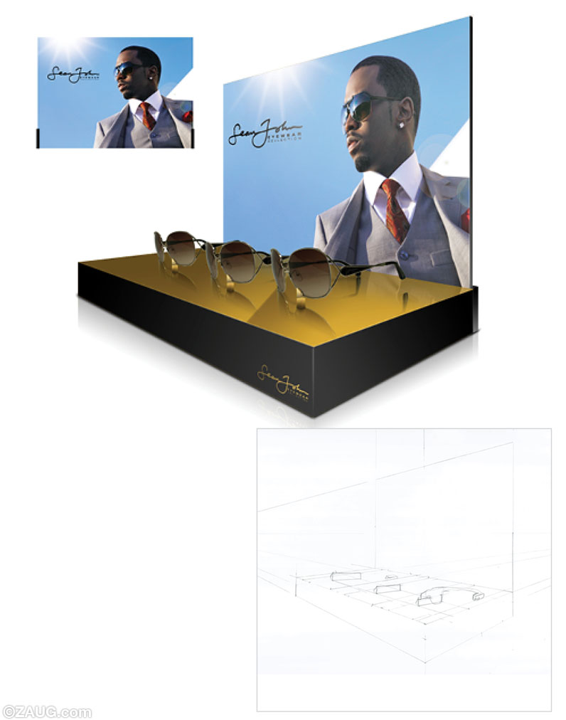Sean John cardboard