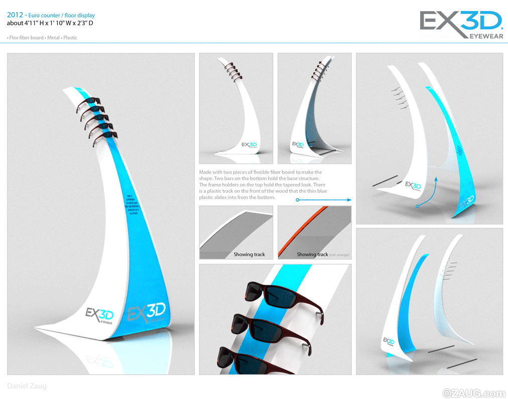 EX3D easy ship floor display